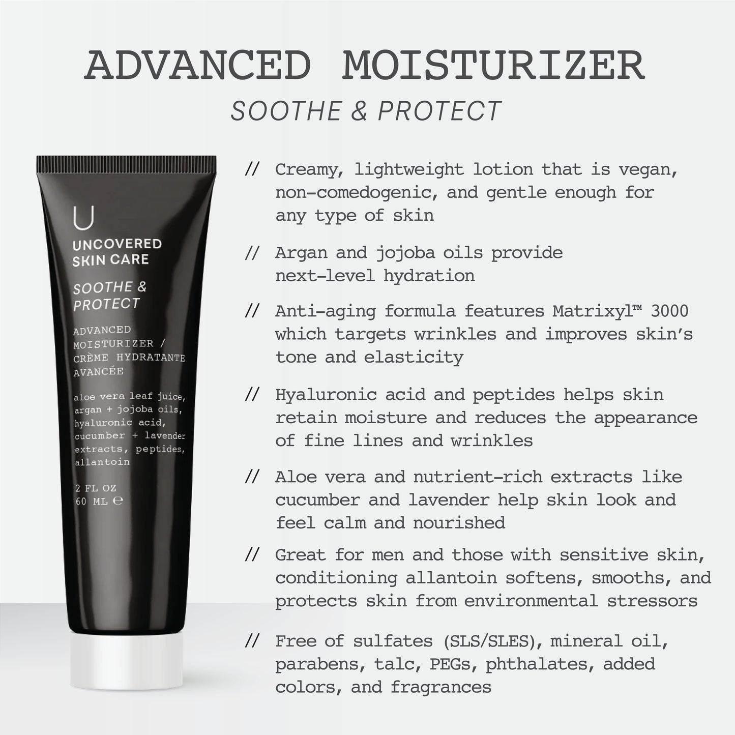 Advanced Moisturizer - Soothe & Protect