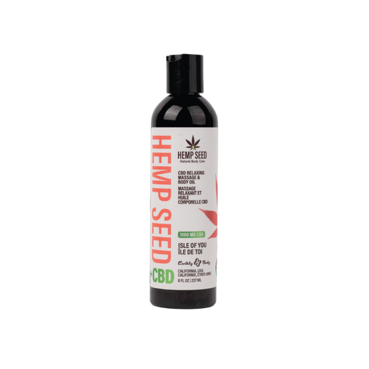 Hemp Seed Relaxing Massage & Body Oil (Elevated)