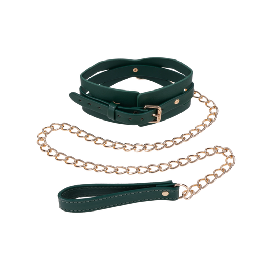 Indica Cutout Collar and Leash