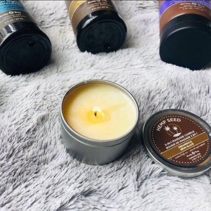 Hemp Massage Candle