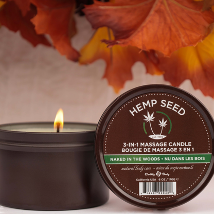 Hemp Massage Candle