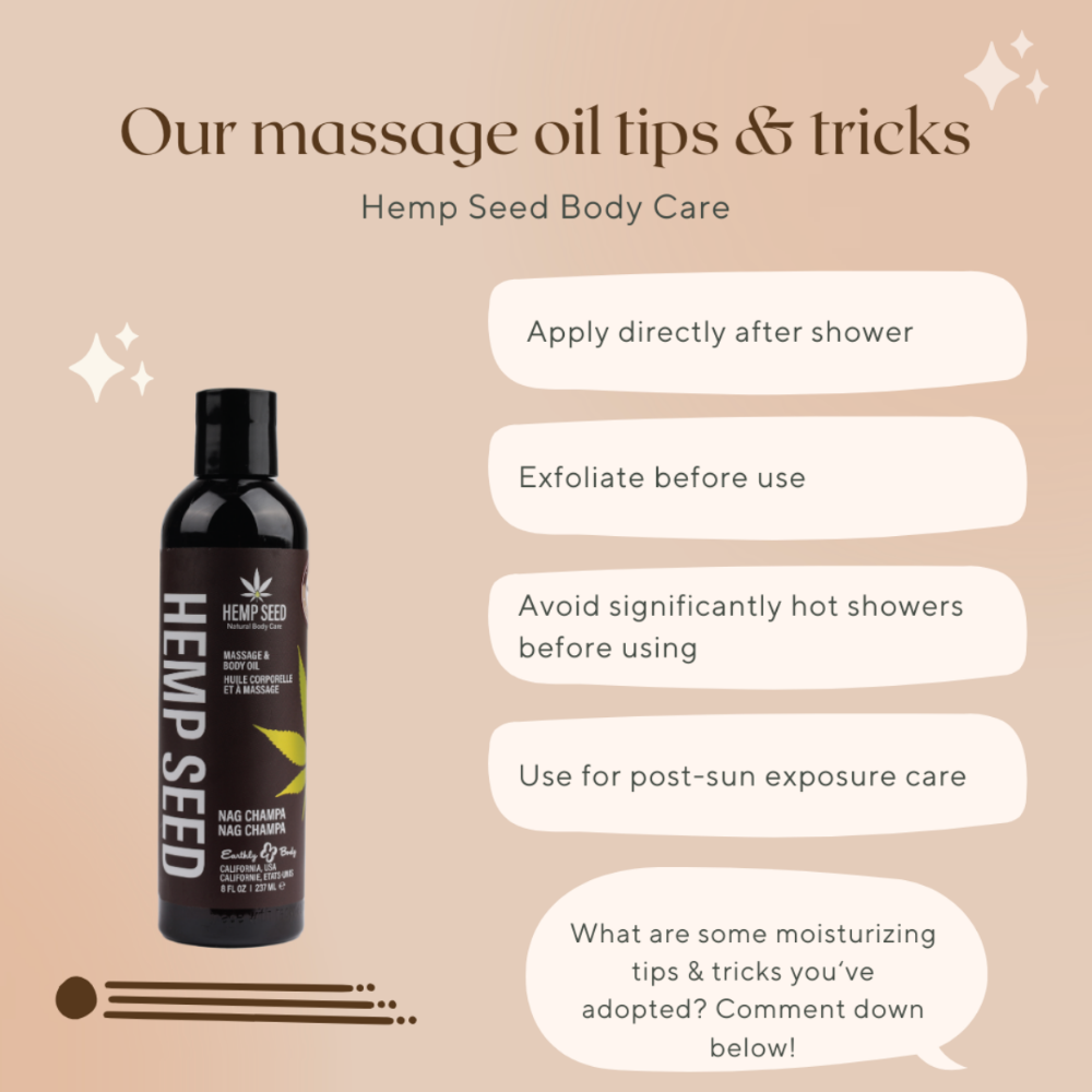 Hemp Massage Oil