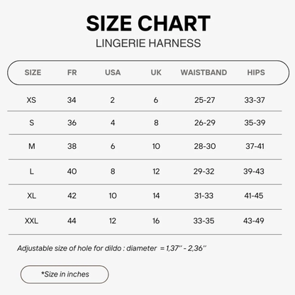Strap-On-Me Harness Lingerie - Unique