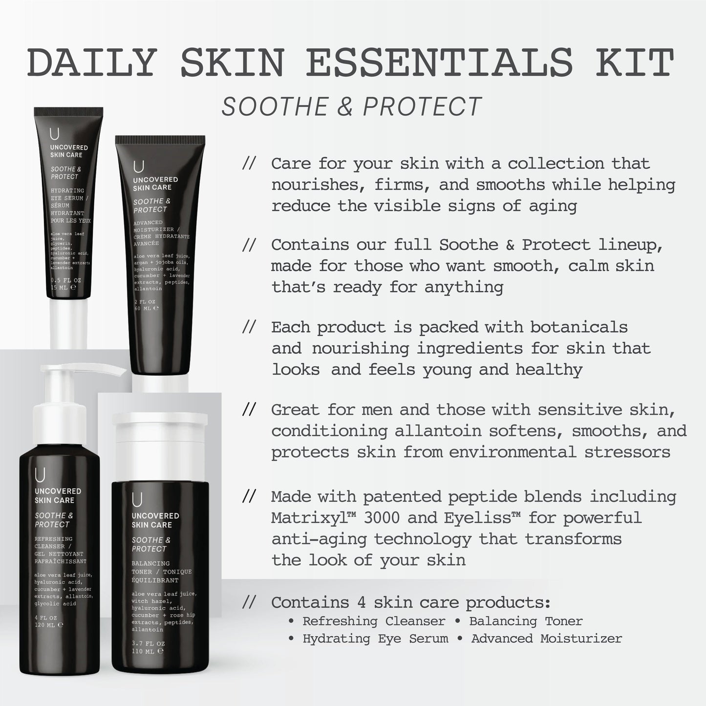 Daily Skin Essentials - Soothe & Protect