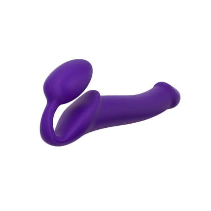 Strapless Strap-On Vibrating