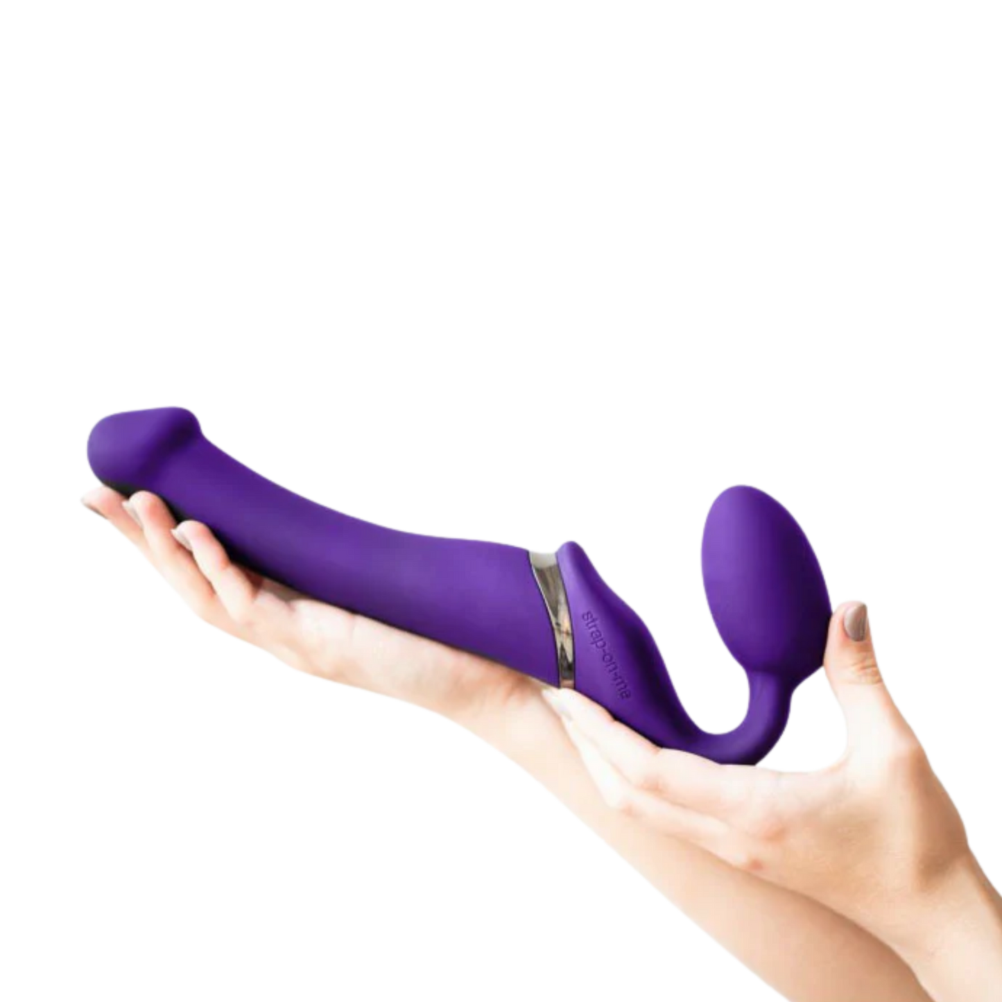 Strapless Strap-On Vibrating