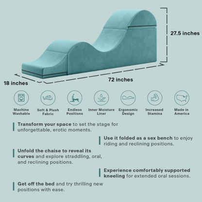 Flip Chaise Discreet Position Bench