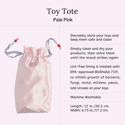 Toy Tote - Pale Pink